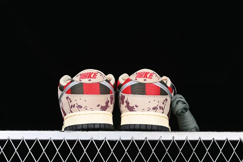 All Categories Nk SB Dunk Series Nk SB Dunk Low Low-top sneakers Pure original version Nk Dunk SB Low "Freddy Krueger" A Nightmare on Elm Street SB low-top sports and leisure sneakers 313170-202